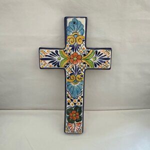 Vintage Hand Painted Cross